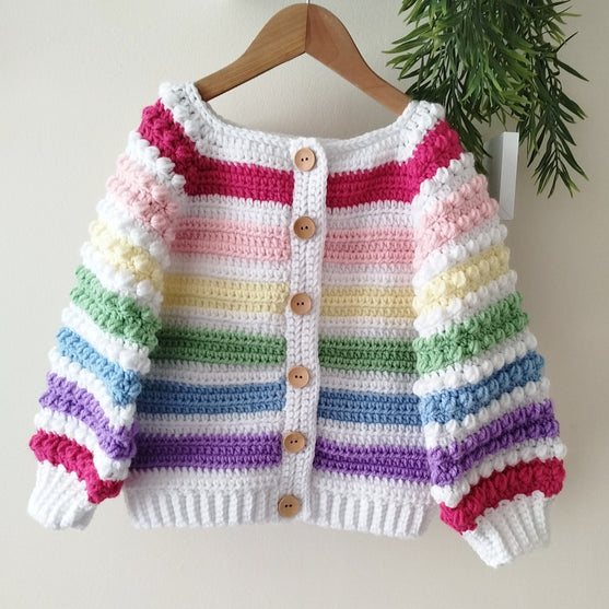 

Spring Berry - Children’s Cardigan
1