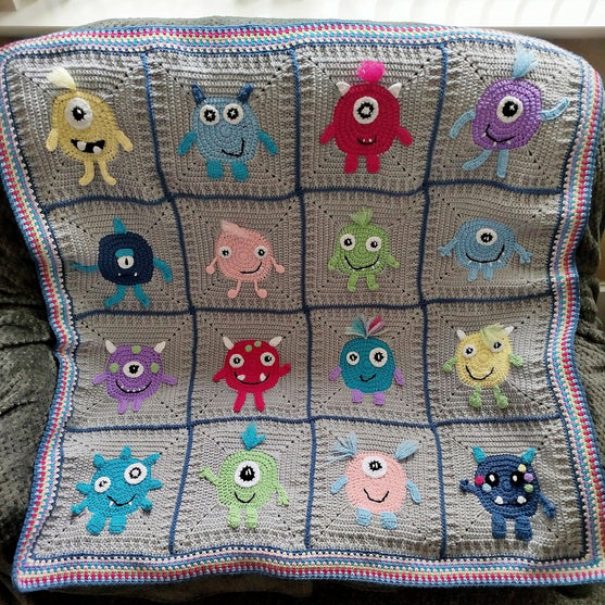 

Little Monster - Blanket
2