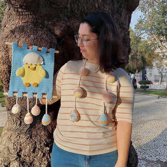 

Easter Chick - Wall Tapestry
5