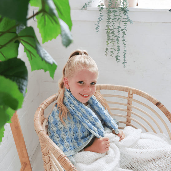 

Little Waves - Baby Blanket
2