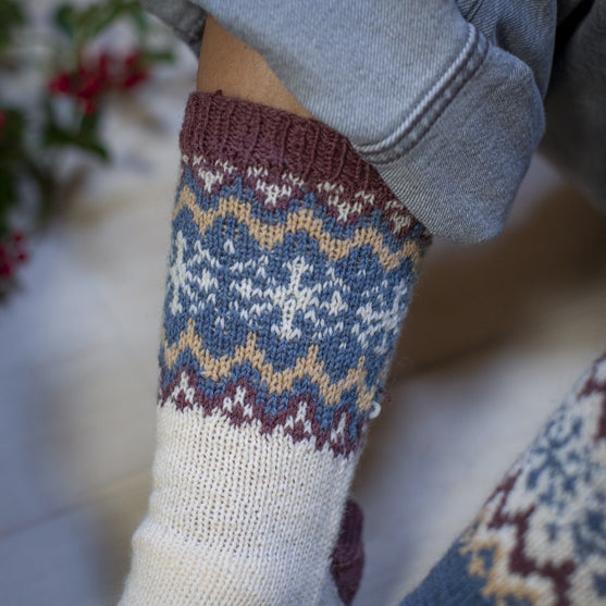 

3rd Sunday of Advent - Knitting - Frosty Feet - Socks
5