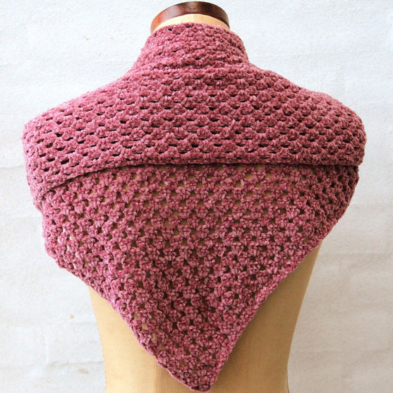 

Granny Shawl Bohéme Velvet "Fine"
3