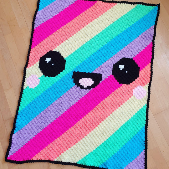 Kawaii Rainbow - Blanket