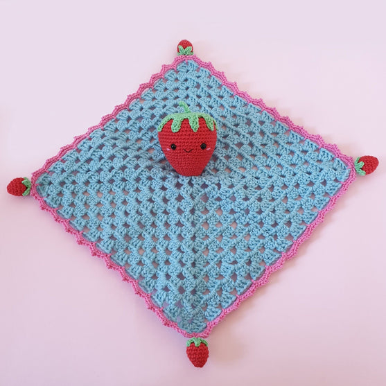 

Kawaii Strawberry - Cuddle cloth
2