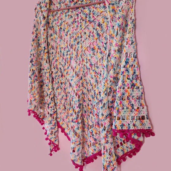 

Bubble Gum Shawl
2