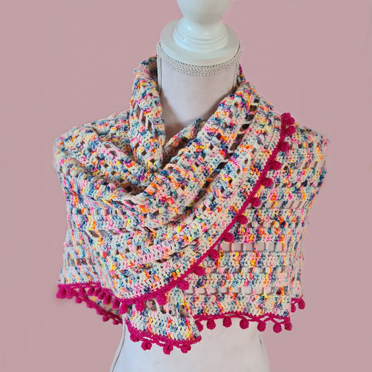 Bubble Gum Shawl