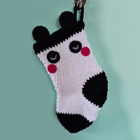 Panda Christmas Stocking