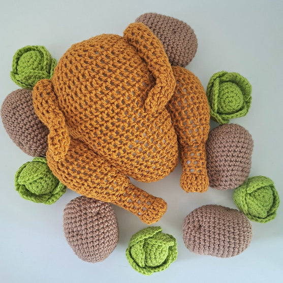 

Chicken with sprouts and potatoes
1