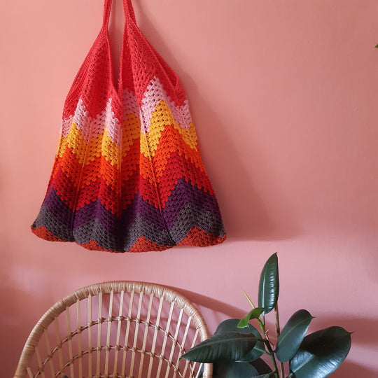 Big Wavy Bag - Tote bag