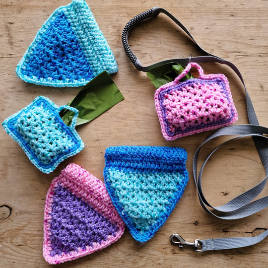 Alfie - Bandana &amp; Matching Poop Bag Holder