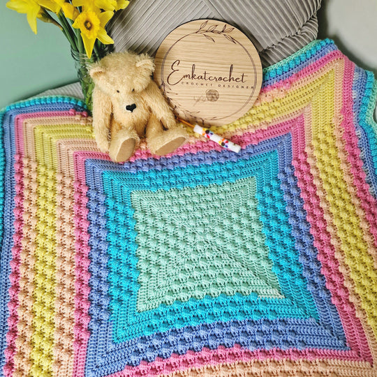 Kaleidobobble - Baby Blanket