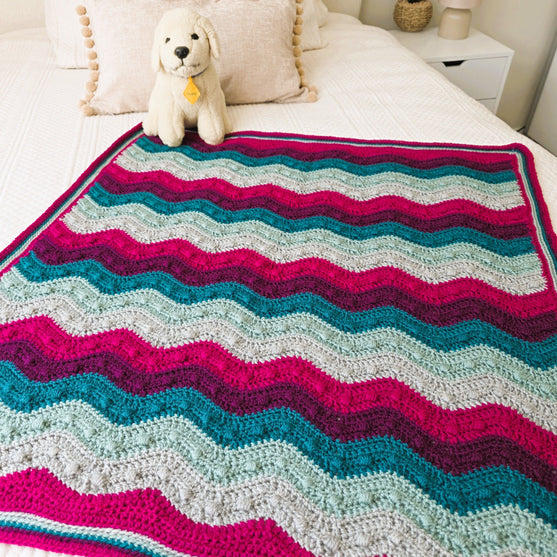 

Gentle Ripples Bobble - Blanket
1
