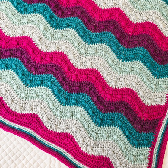 

Gentle Ripples Bobble - Blanket
4