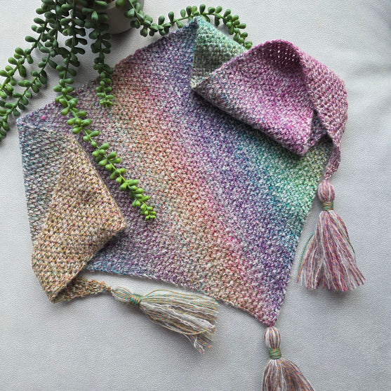 

Magic Moss Stitch - Scarf
4