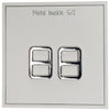 

Metal Buckle 25 x 19 mm (0.98 x 0.75 in) - several colors - Go Handmade
1