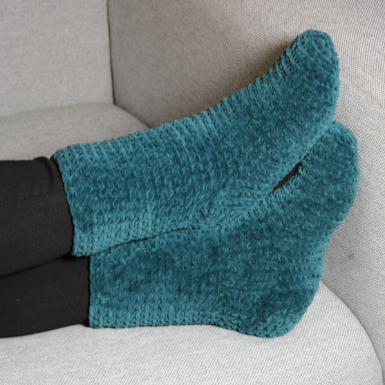 

Sofa Socks - Crocheted Socks
3