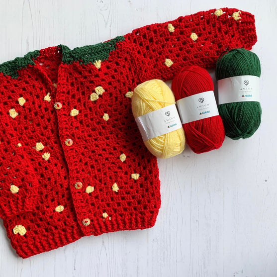 

Strawberry - Children’s Cardigan
3