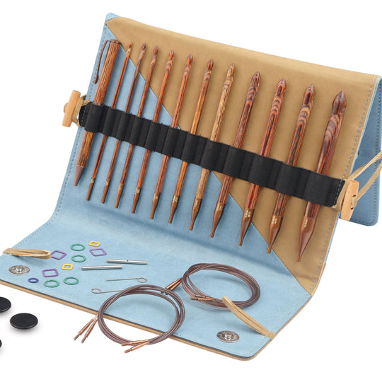 Ginger - Interchangeable Afghan/Tunisian Crochet Hook Set - KnitPro