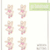 

Wooden Button - Emily the Mouse - 6 pcs. - Go Handmade
1