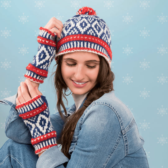 Norwegian Hat and Wrist Warmers
