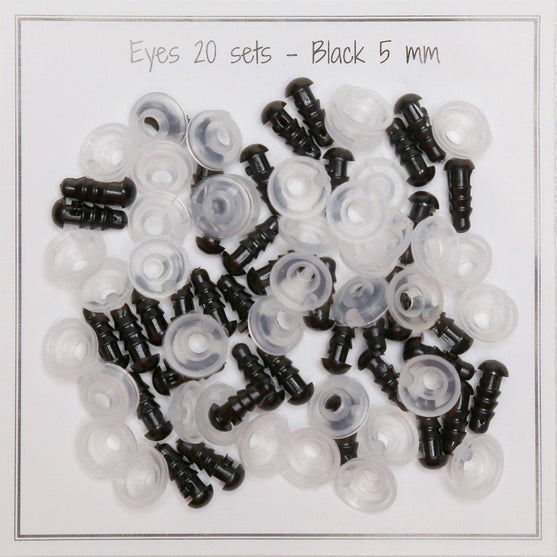 

Safety Eyes - 5 mm (0.2 in) - Go Handmade
1