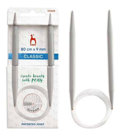 

Circular Needle Classic - 80 cm - Pony
19