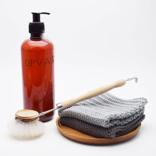 Knit Dishcloth - Rib stitch