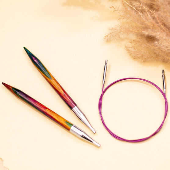 

Symfonie 2 Interchangeable Circular Needles - KnitPro
2