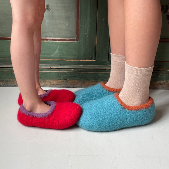 

Uldfutter - Felted slippers
5