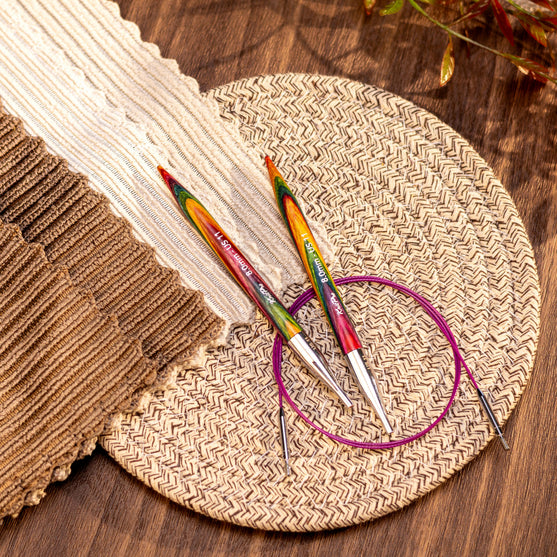 

Symfonie 2 Interchangeable Circular Needles - KnitPro
3