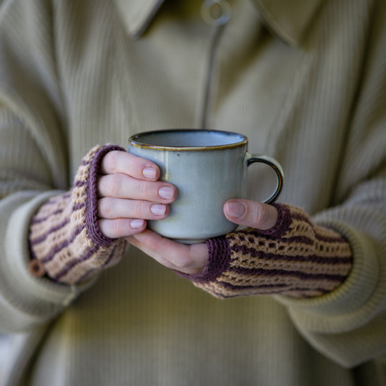 Kaleidoskope - Fingerless Mittens