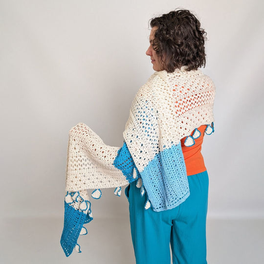Coastal Gleam - Shawl