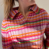 

Easy Wide Rib Polo Sweater
2