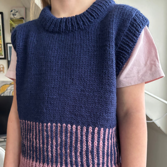 Easy Colour Mix Slipover Junior