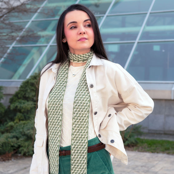 

Steppingstone - Skinny Scarf
2