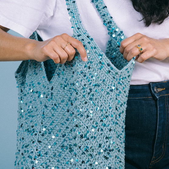 

Summer Breeze Sparkle - Beach Bag
6