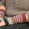

Arm Warmers in stranded colorwork
6