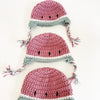 

Wintermelons - Baby Beanie and Booties
4