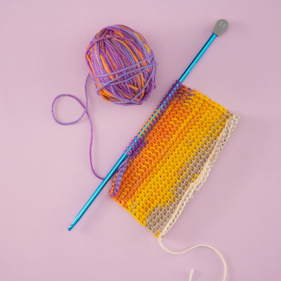 

Alu Tunisian Crochet Hook - 27 cm (10.6 in) - Hobbii
2