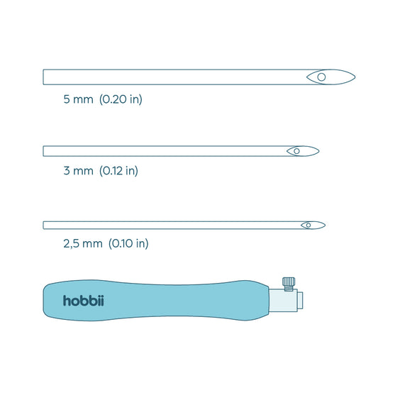 

Punch Needle Set - Interchangeable - Hobbii
8
