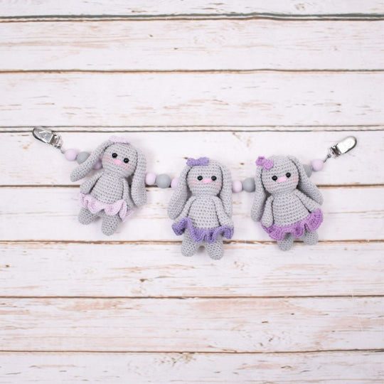 Baby Bunnies – Pram chain – Girls