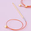 

Bamboo Tunisian Crochet Hook with Wire - 50 cm (20 in) - Hobbii
5