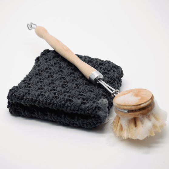 

Basketweave dishcloth
1