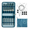 

Betula Interchangeable Circular Needle Set Deluxe - Cerulean - Hobbii
1