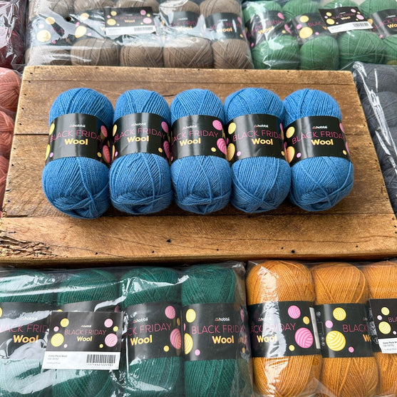 

Black Friday Wool Color Pack (Limited Edition) - Hobbii
3