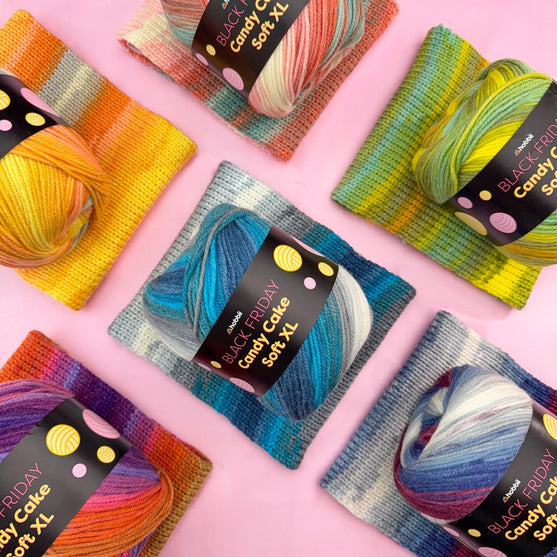 

Black Friday Candy Cake Soft XL (Limited Edition) - Hobbii
2