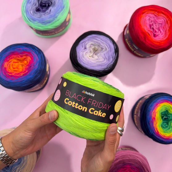 

Black Friday Cotton Cake (Limited Edition) - Hobbii
6