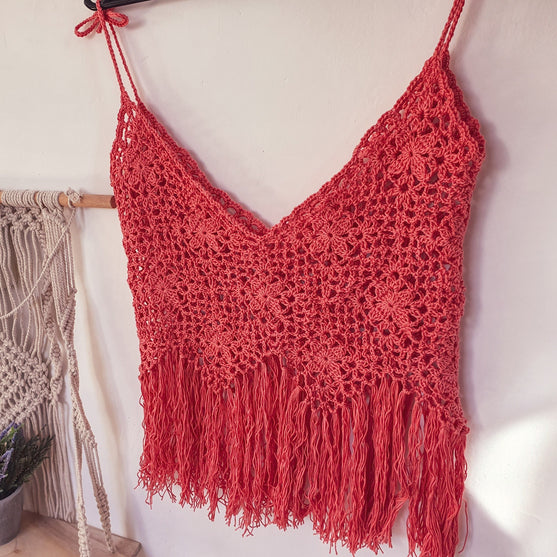 

Bloom Fringe Top
6