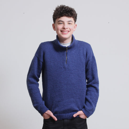 Willi - Sweater with zipper