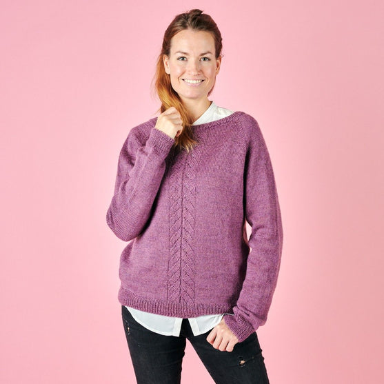 

Bodil - Top-down Sweater
1